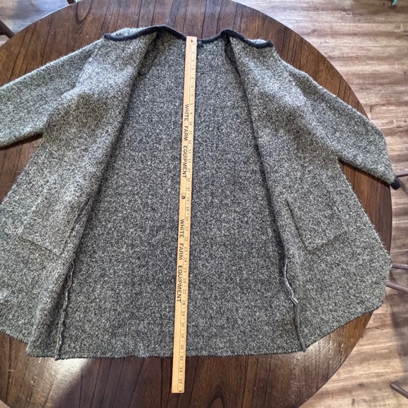 Grace the perfect fit long open front cardigan acrylic blend cardigan size L - Picture 15 of 15